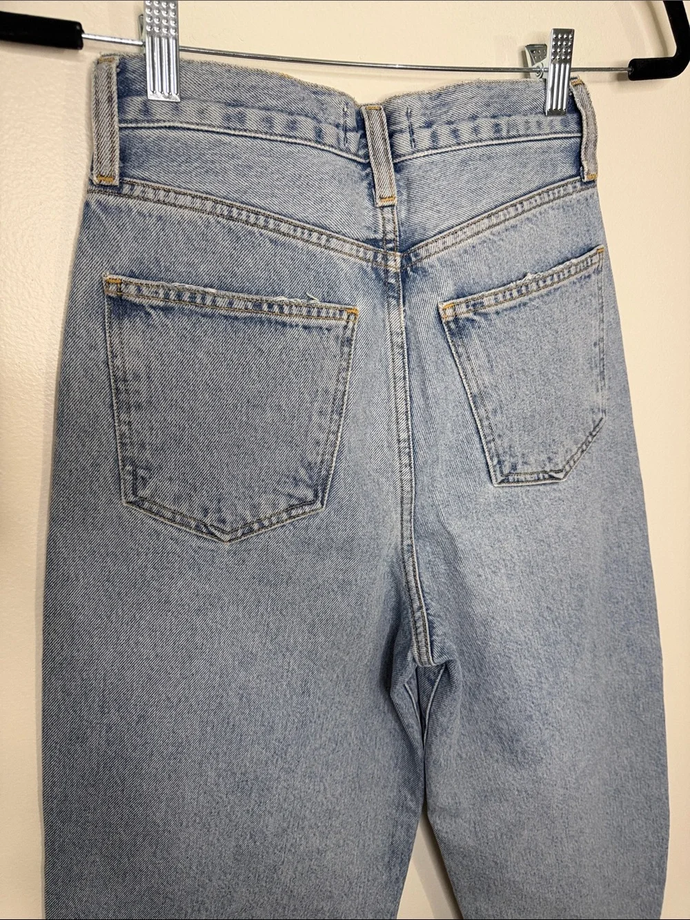 Agolde Balloon Jean Light Wash Barrel Denim Relaxed Fit size 23